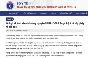Ứng dụng rộng rãi kit test nhanh Sugentech trong doanh nghiệp và tổ chức