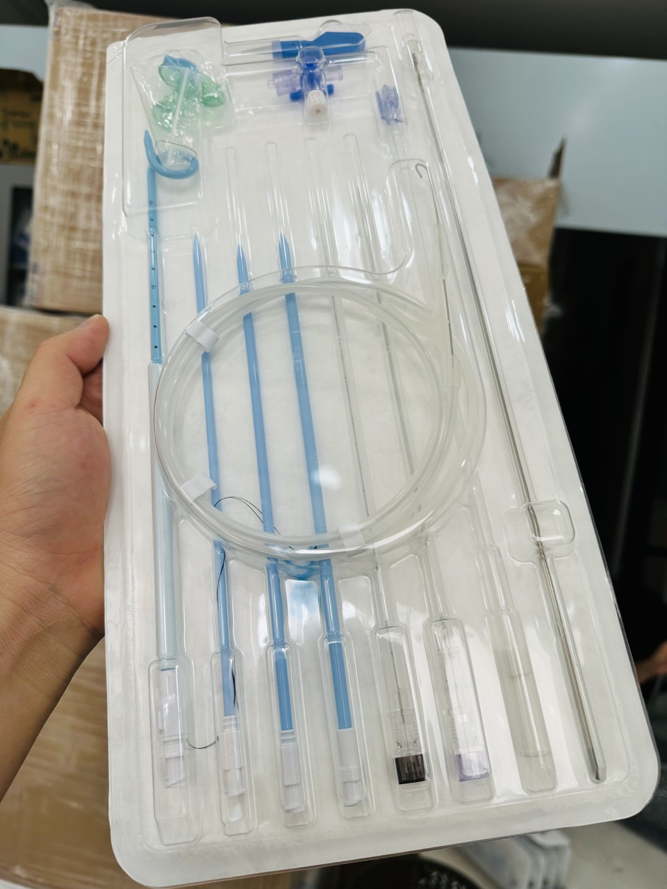 Bộ dẫn lưu qua da Bộ dẫn lưu qua da