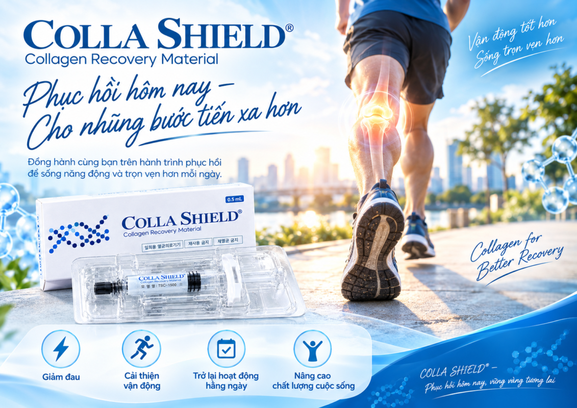 CollaShield® 0.5 mL – Vật liệu bổ sung mô bằng Atelocollagen